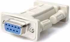 Connettore Null Modem DB9 RS 232 Startech.Com Grigio