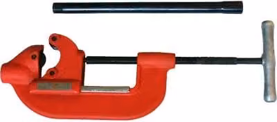 Tagliatubo per ferro Hywerk in acciaio inossidabile colore rosso
