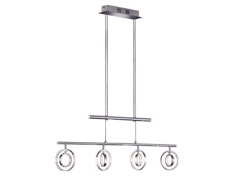 Elegante lampada a sospensione con lampadine LED PRATER