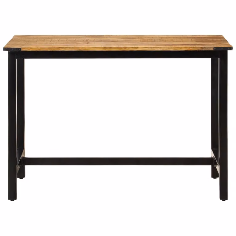 Tavolo da Pranzo 110x60x76 cm in Legno Massello di Mango