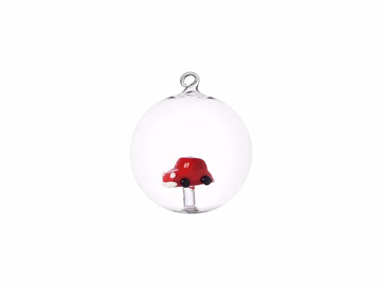 Sweet&Candy Pallina di Natale - Auto Rossa