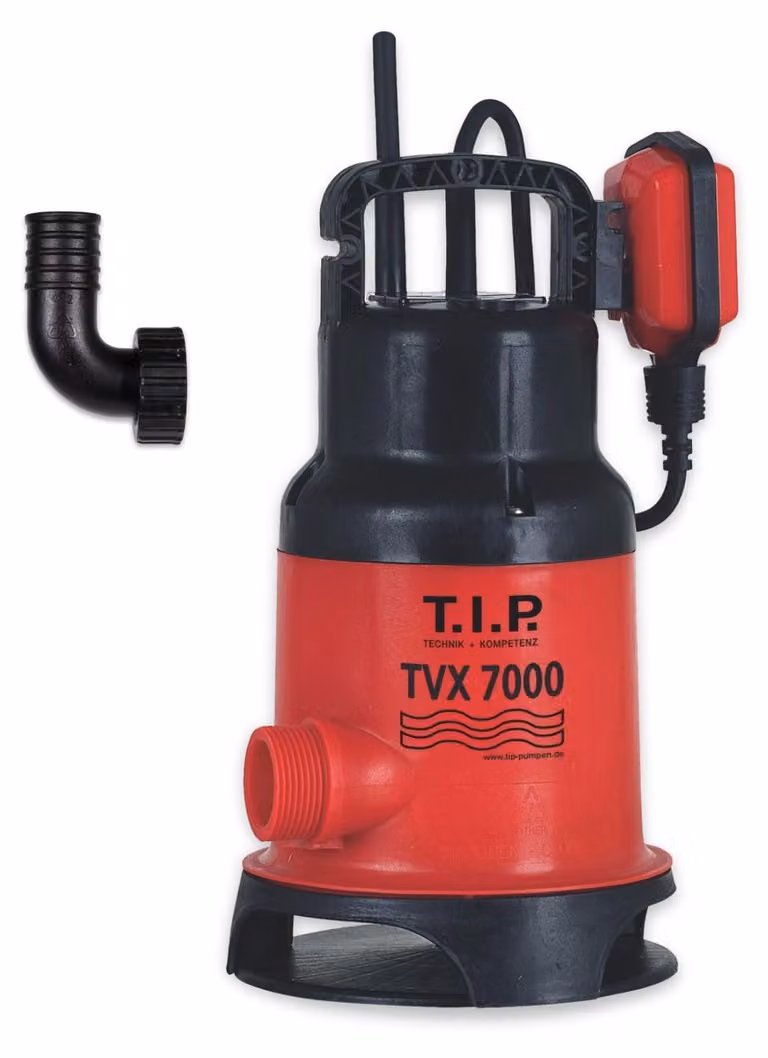 Pompa per acque reflue vortex - 300 W - 7000 l/h - Prevalenza max 5 m