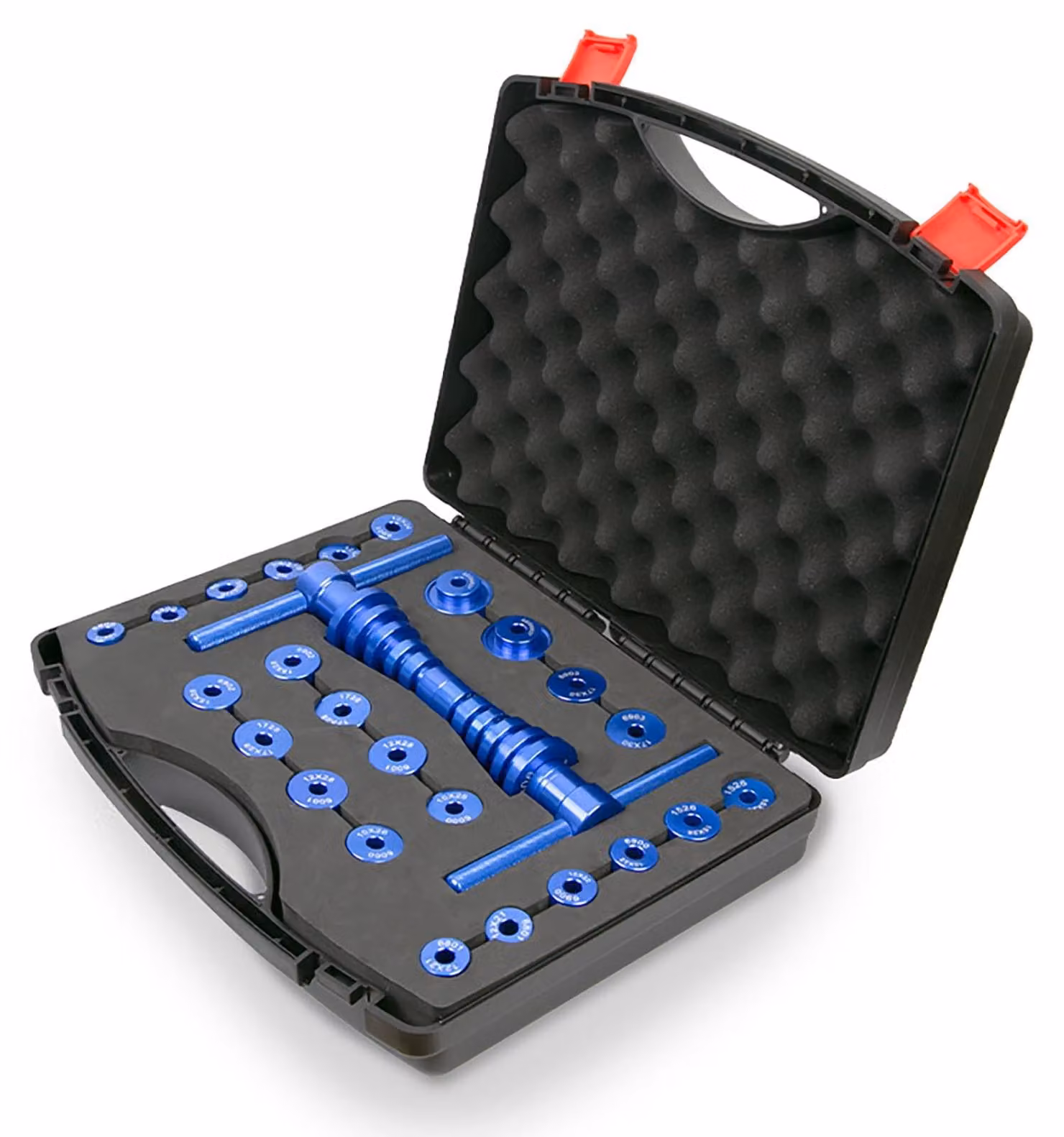 Kit di cuscinetti per mozzo della bicicletta, con scatola di stoccaggio per l'installazione dei cuscinetti