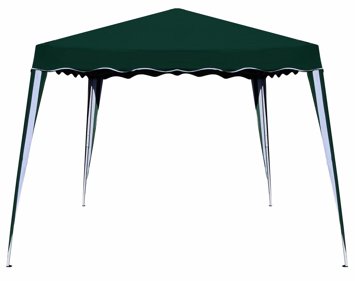 Tenda pieghevole da giardino per feste SULTÁN 2,4x2,4m, verde
