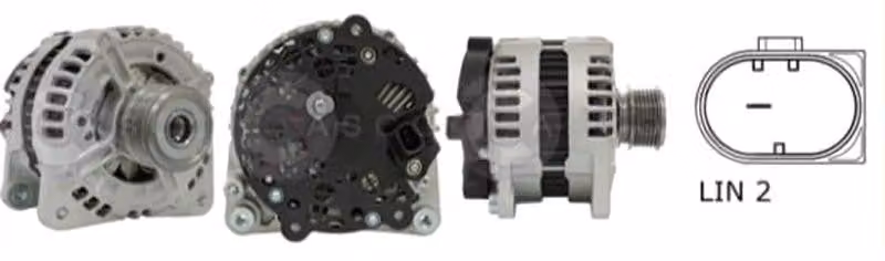 CASCO CAL15431AS - Alternatore/generatore LiMa da 180A, 12V, compatibile con: VW GOLF VI (5K1), Passat Variant (3C5), Passat Variant (365), SHARAN (7N1, 7N2), CC (358)