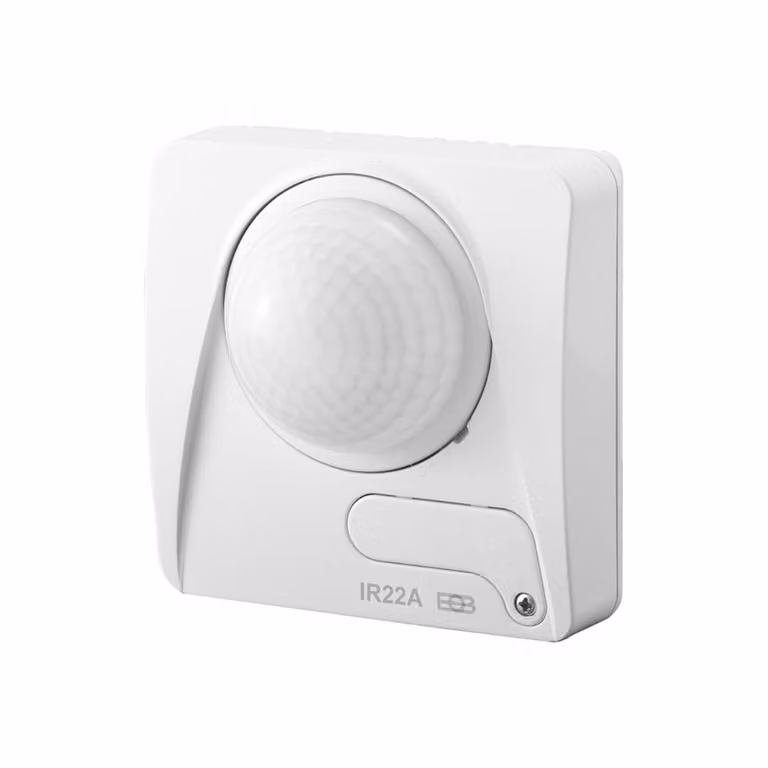 Rilevatore di movimento bianco, 360 gradi, interno IP20