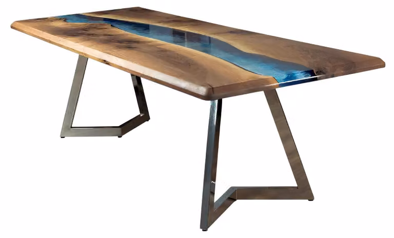 Tavolo, stile moderno, colore grigio, comodo, per la sala da pranzo, forma rettangolare, nuovo, pratico