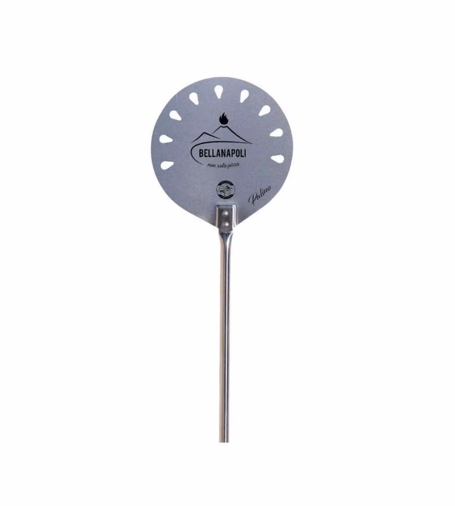 Bella Napoli Pala da Forno Tonda Bella Napoli 22 cm Acciaio Inox Argento
