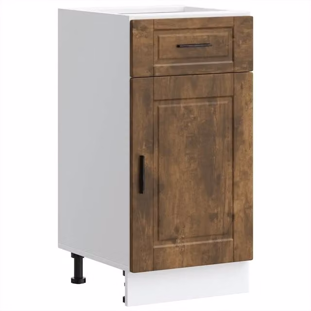 Mobile da cucina Porto rovere fumo legno multistrato 40 x 46 x 81,5 cm spazio ottimizzato design moderno 02_0050257