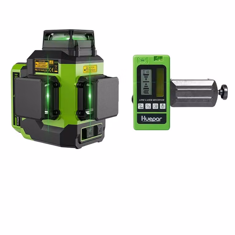 Livella laser a 12 linee, con autolivellamento rapido e lunga autonomia, SET-2/li/ul/div