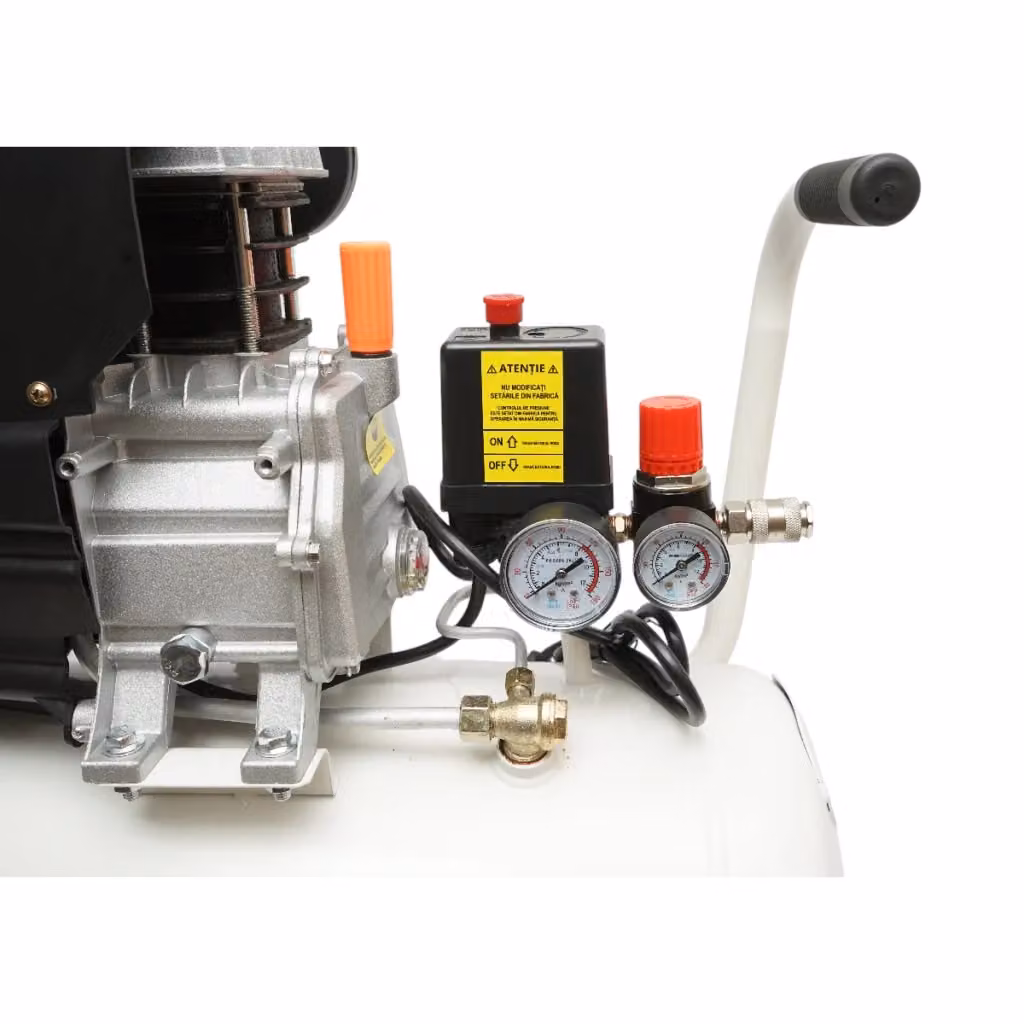 Compressore d'aria Breckner Germany da 50L con motore da 1,9KW/2,5HP e pressione massima di 8 bar – 2