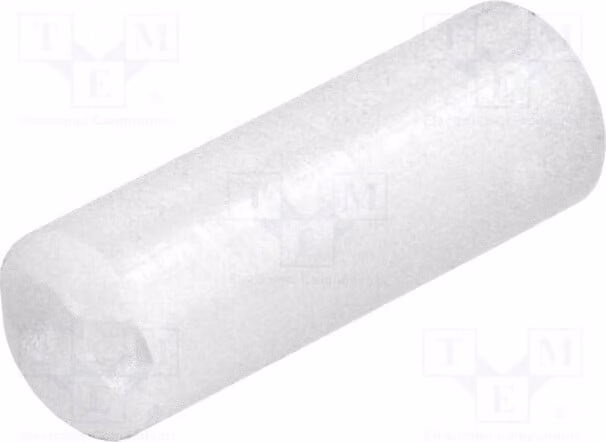 50 distanziatori per LED, lunghezza: 14 mm, diametro esterno: 5 mm, diametro LED: 5 mm, modello FIX-LED-14