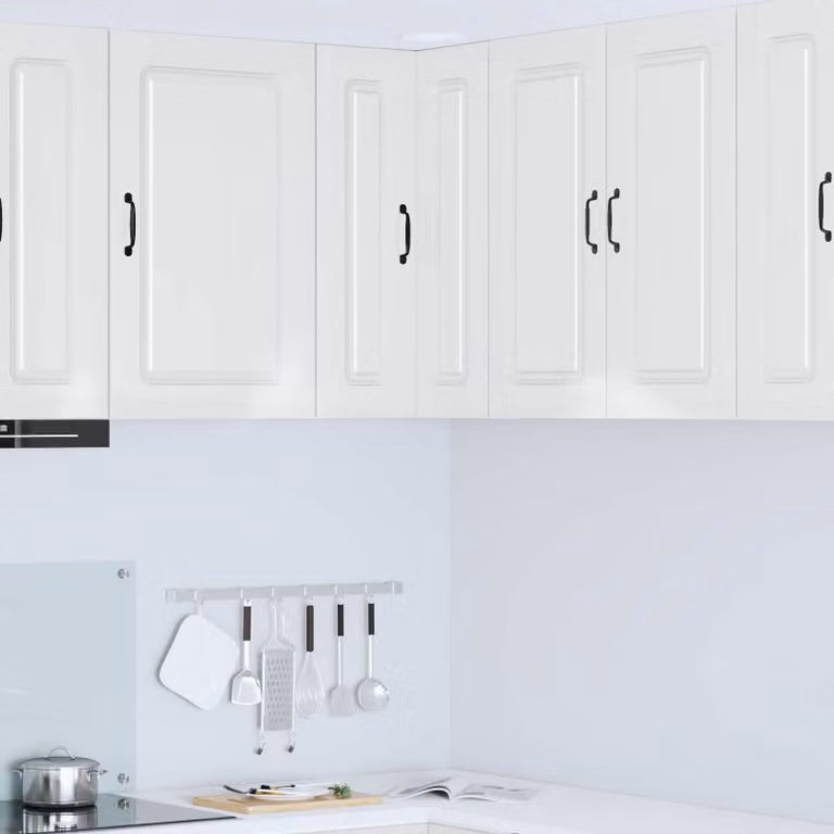 vidaXL Mobile Unità Lavastoviglie Kalmar Bianco Lucido L/P/H: 57 x 57 x 80 cm