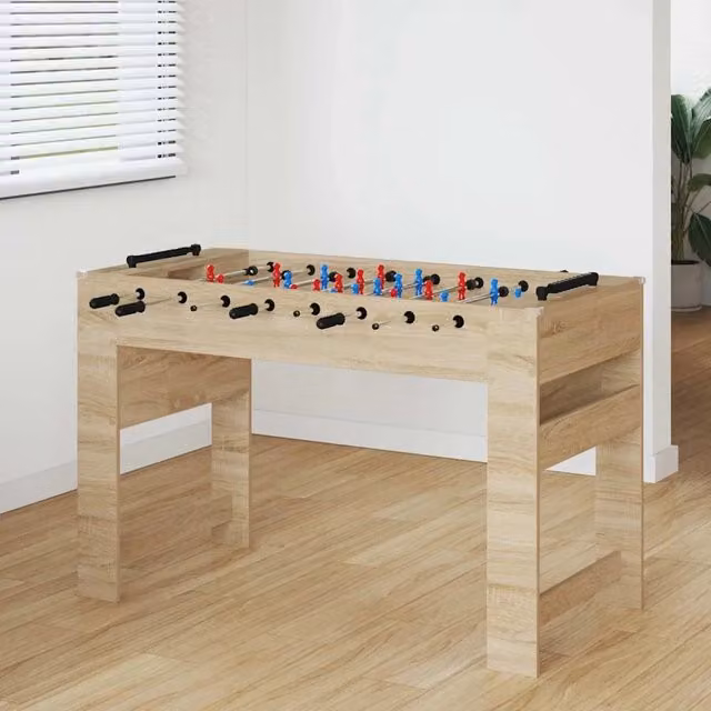 Tavolo da Foosball Rovere Sonoma 125 x 60,5 x 80 cm 858886