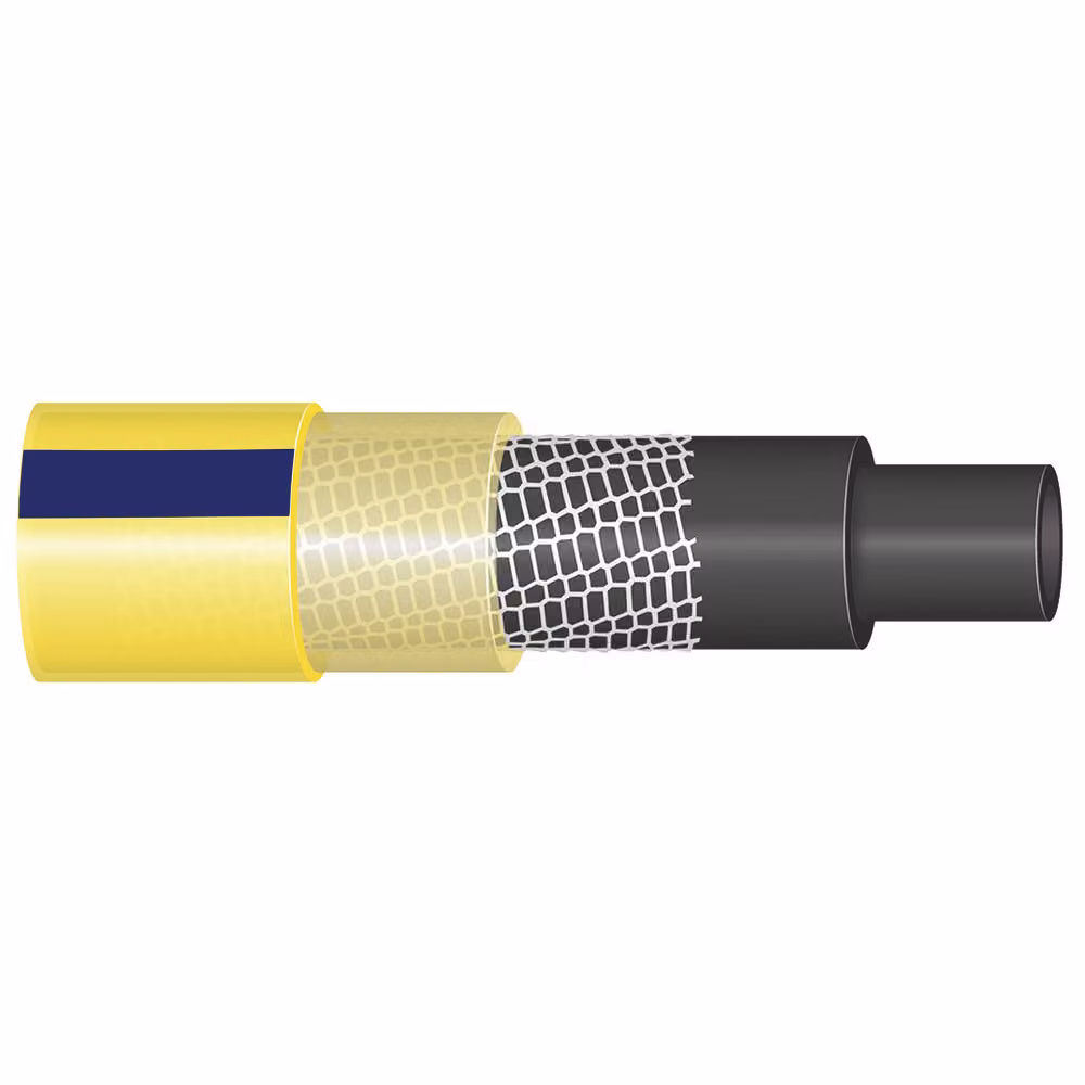 Tubo per acqua Tricoflex Irriflex in PVC, giallo, 1/2", 50 m