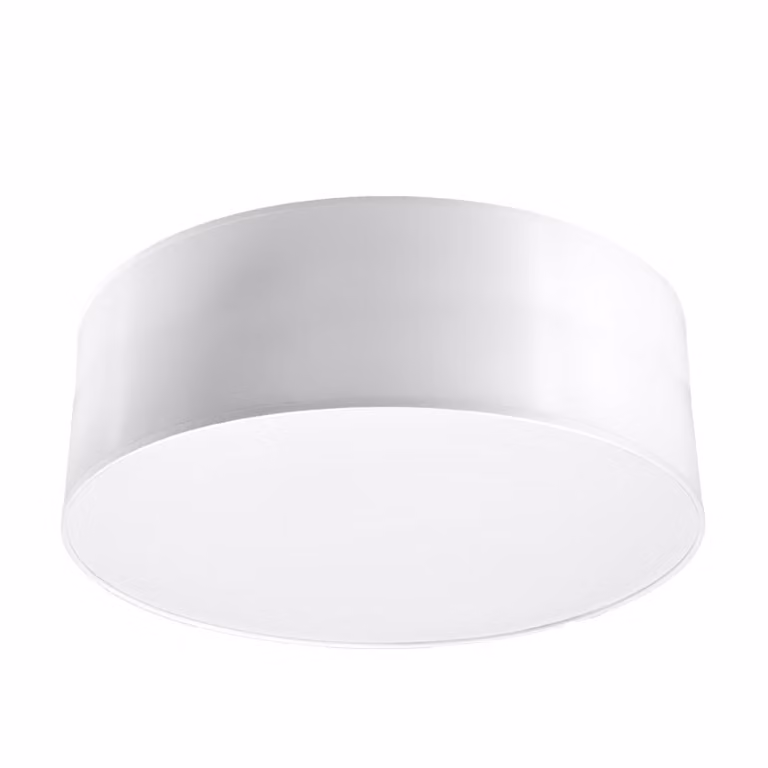 Lampada da soffitto ARENA bianco 1xE27 15W PVC 11x25x25cm Sollux Lighting