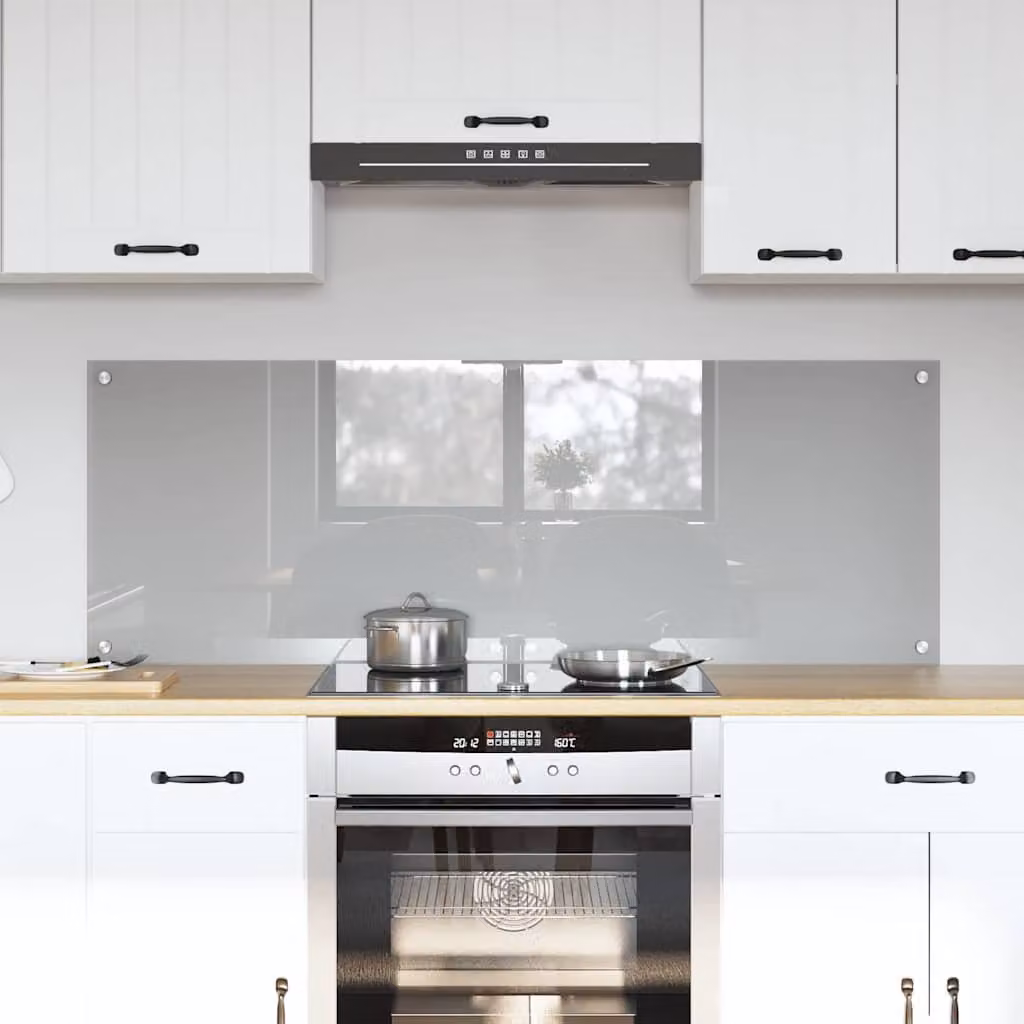 Set di 2 schienali da cucina vidaXL colore grigio chiaro, L 70 cm x P 50 cm