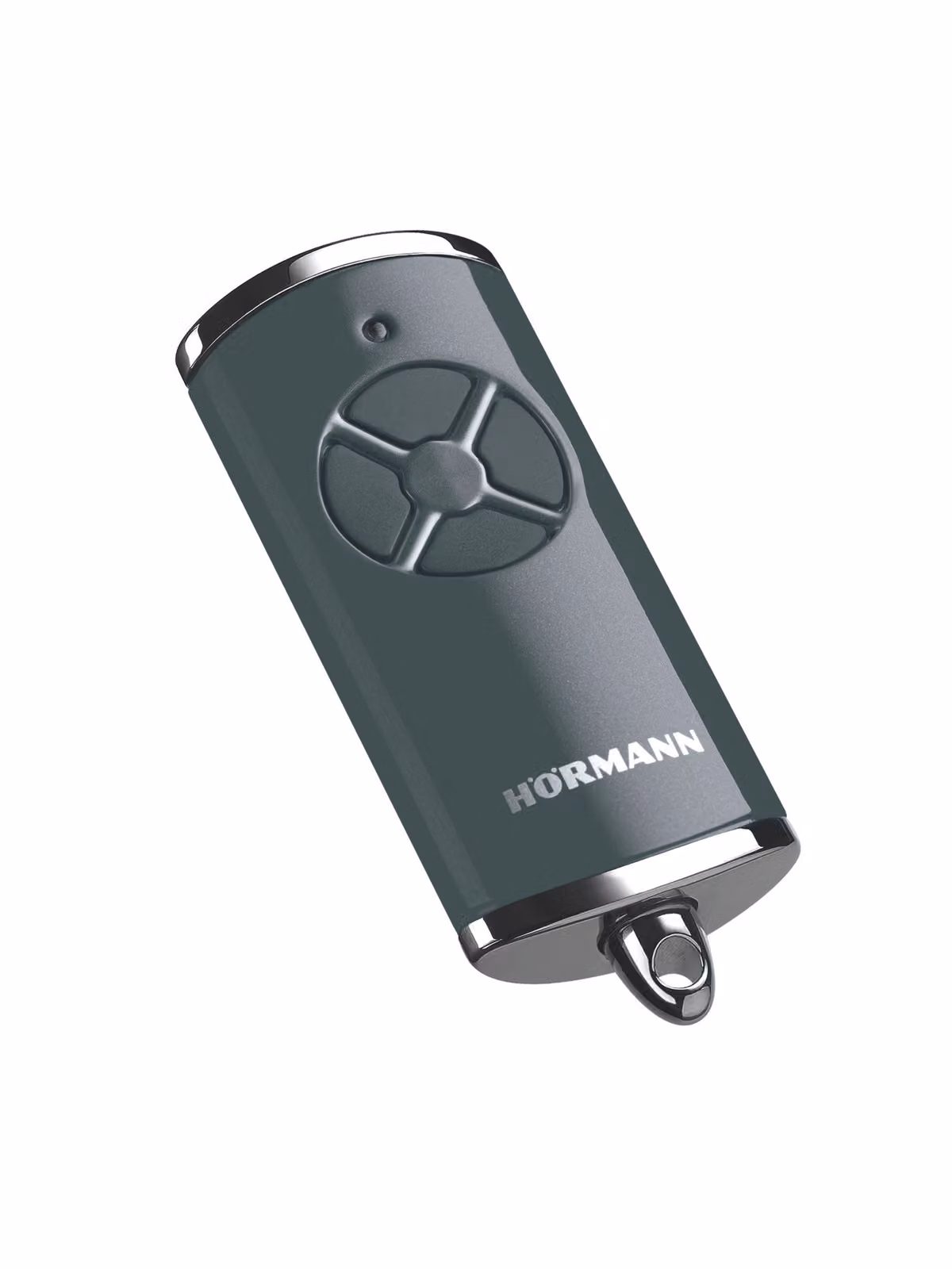 H?rmann Handsender HSE4 868-BS Hochglanz Chrom Anthrazitgrau Fernbedienung