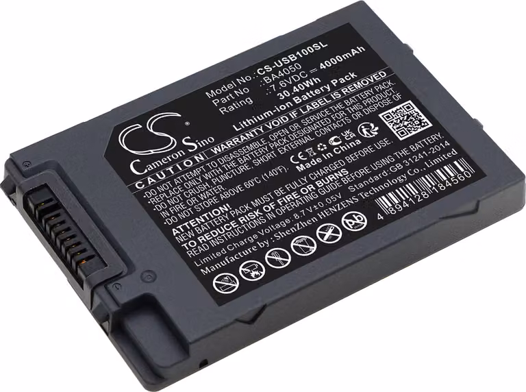 TECHTEK Batteria compatibile con [UniStrong] LZ-WB10HC, UC-B12, UC-BE55, UC-BS55, UW20, UW55 sostituisce BA4050