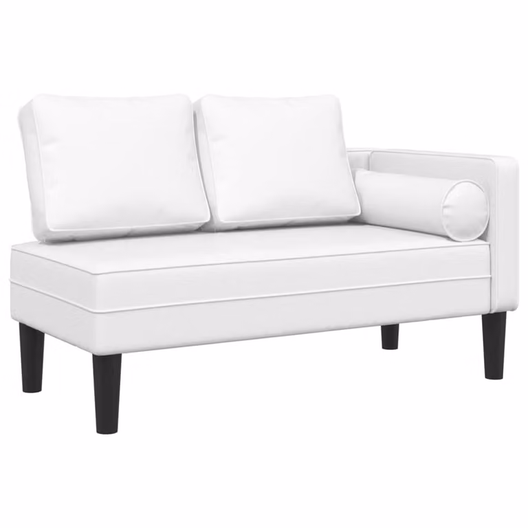 Sdraio con Bianco Crema in Pelle finta