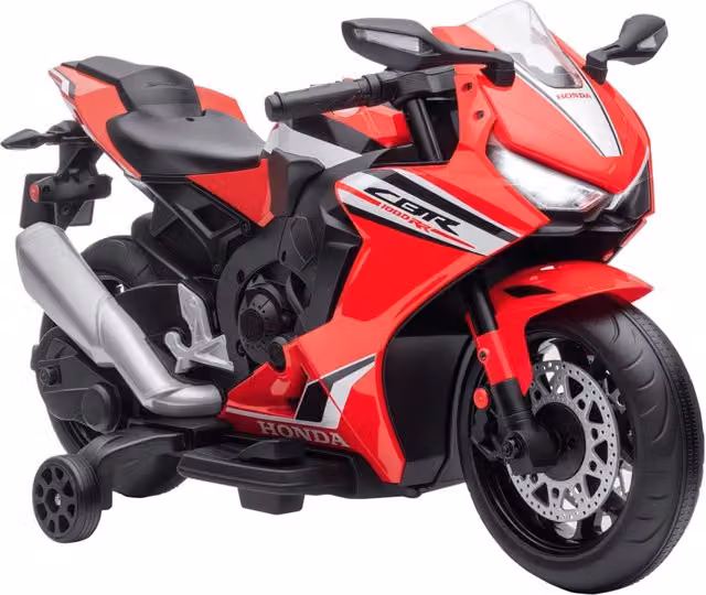 Moto Elettrica per Bambini HONDA Xylo 6V Rossa con Batteria Ricaricabile e Luci e Suoni