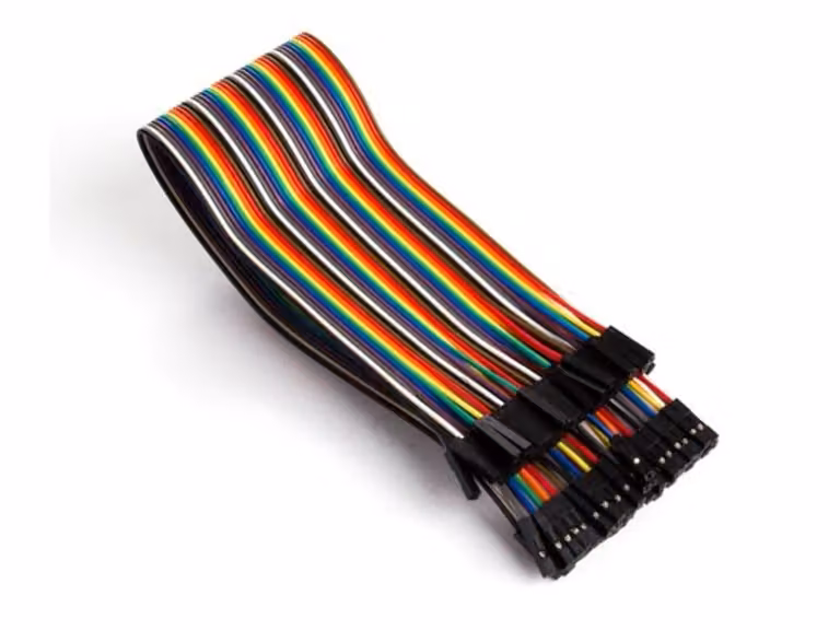 Cavo ponticello femmina-femmina da 40 pin 30 cm (cavo piatto)