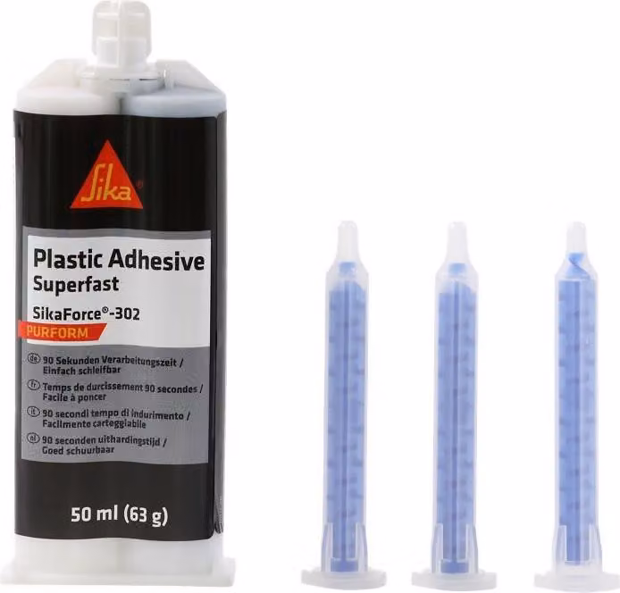 SikaForce-302 50ml Adesivo 2K per riparazioni in plastica Purform
