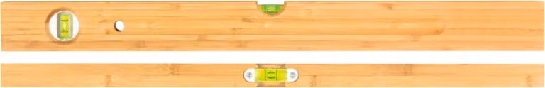 Livella a bolla in legno massiccio BMI, 300 mm
