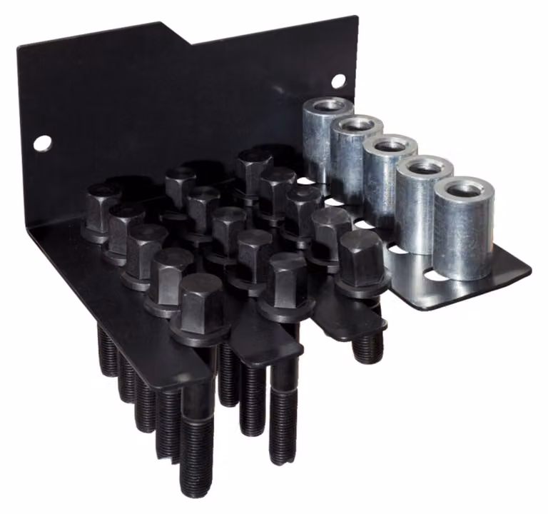 KS TOOLS Set di prolunghe per lo smontaggio dei mozzi ruota e dell'albero motore 21 pezzi - 700.1435