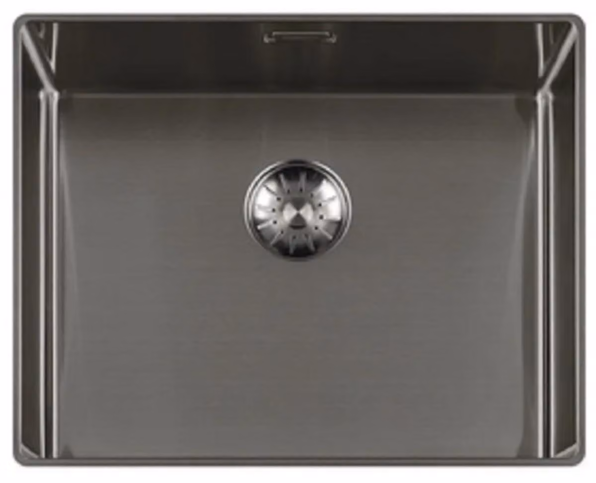 Lavello Togo, modello 50SL1016, finitura gunmetal