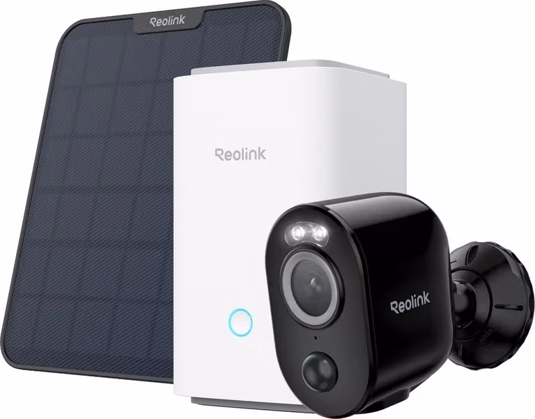 Reolink Hub 1 + Argus Serie B330-B + Pannello solare
