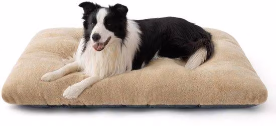 Cuscino lavabile gigante per cani - Materasso rilassante con fondo antiscivolo, per cani di taglia molto grande, 104 x 69 x 8 cm