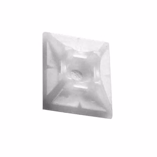 100 pezzi Presa 30x25 - Elemento di montaggio per fascetta 32065