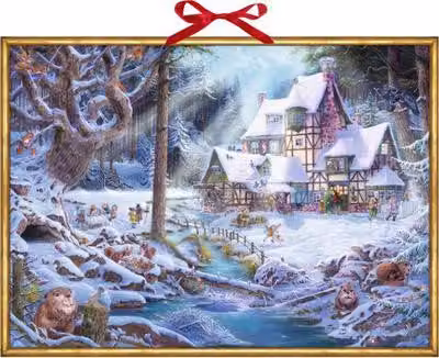 Natale al Mühlenhof, calendario dell'Avvento da parete