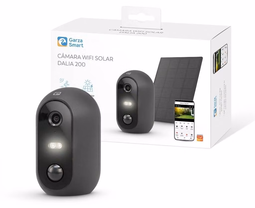 Telecamera di sicurezza wireless a energia solare, con risoluzione Full HD 1080p e rilevamento del movimento