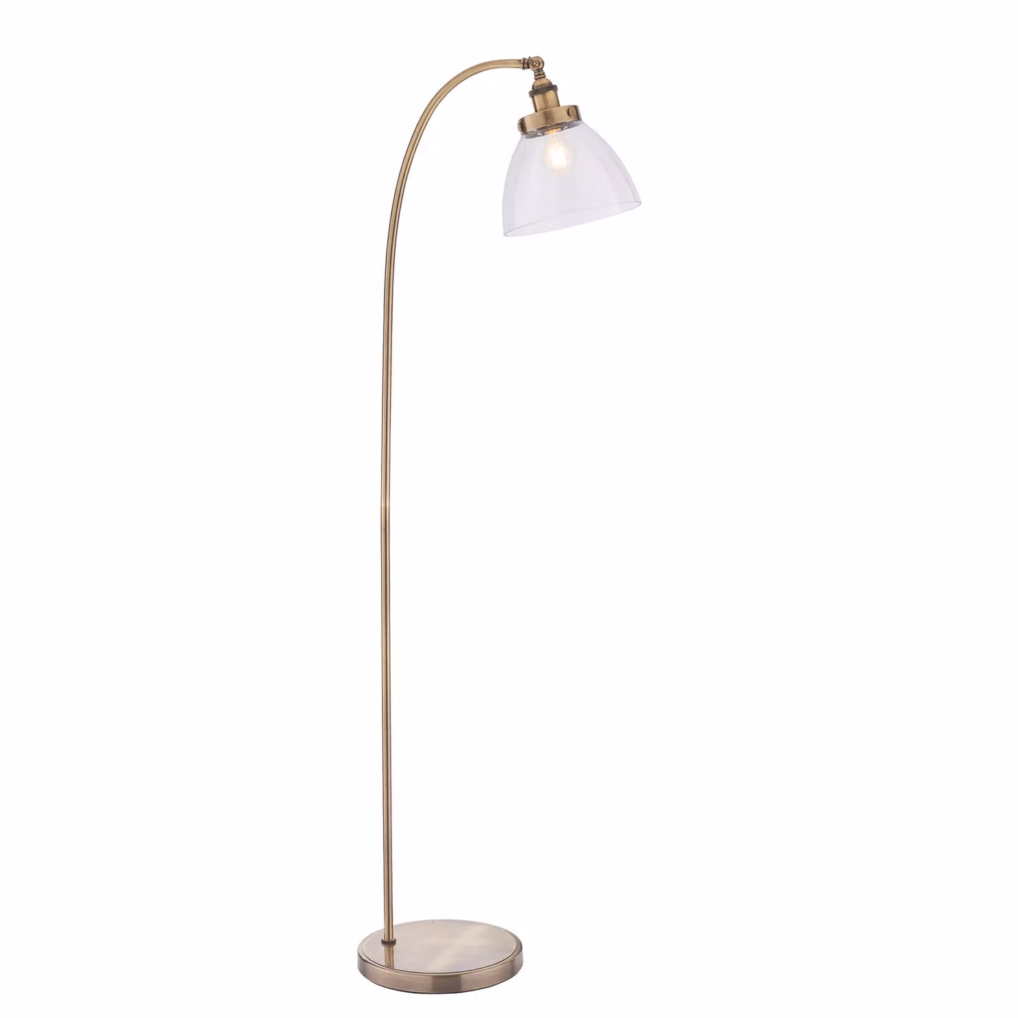 Lampada da terra Hansen | 1 lampadina | 40 W E27 | Metallo/vetro