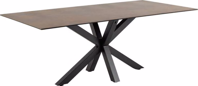 Tavolo da pranzo Heaven 100x200cm marrone.