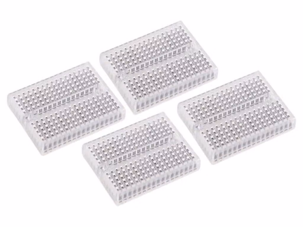 Set Mini breadboard - 170 punti di ancoraggio - 4 Pz