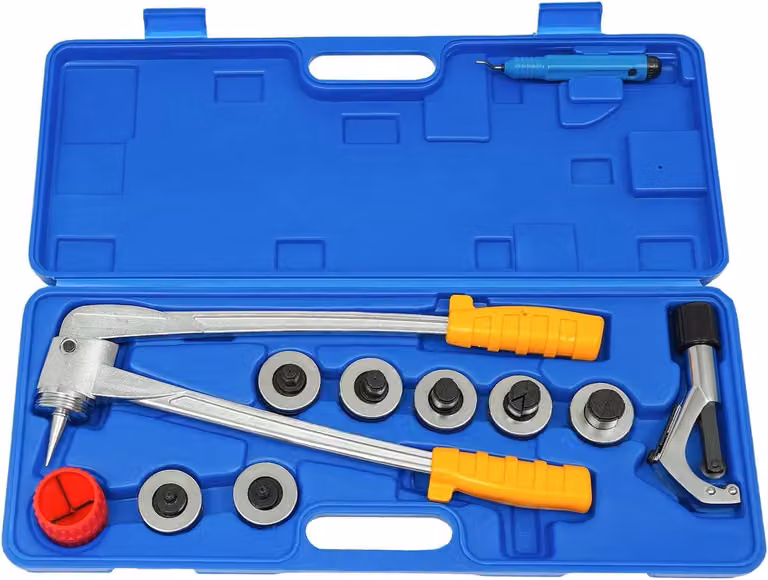 Espansore manuale per tubi, da 10 a 28 mm, con 7 punte espandenti, adatto per rame e alluminio