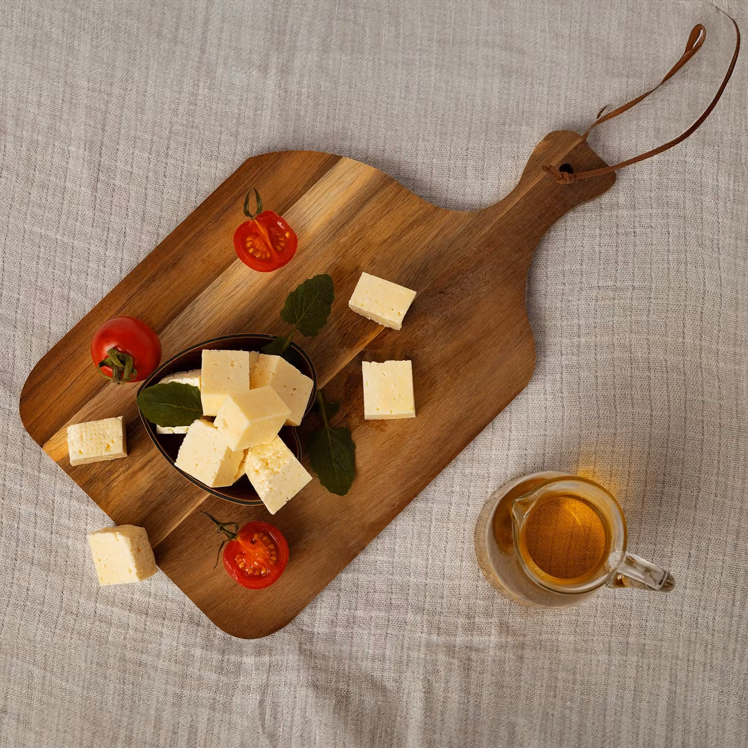 Tagliere Rettangolare Gusto Casa in Legno di Acacia Marrone L: 37 cm, P: 24 cm – 2