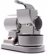 Grattugia elettrica R.G.V. Robusta 450W con rullo in acciaio inox colore silver