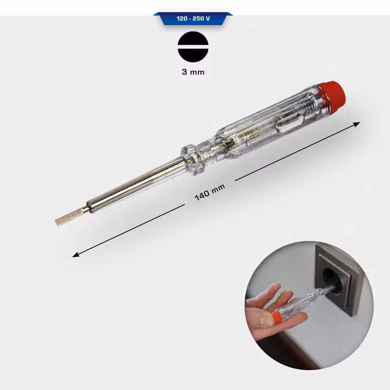 BRILLIANT TOOLS Tester di tensione 150 - 250 V - BT068001