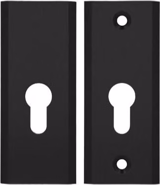 AXA Haga/Niagara WB rosetta corta, colore F8 - nero
