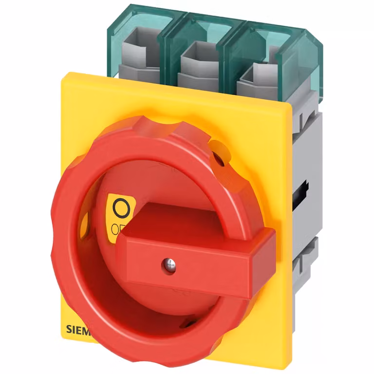 Siemens SENTRON, sezionatore di carico 3LD5 UL, interruttore di arresto di emergenza, a 3 poli, omologato 3LD52200TK13