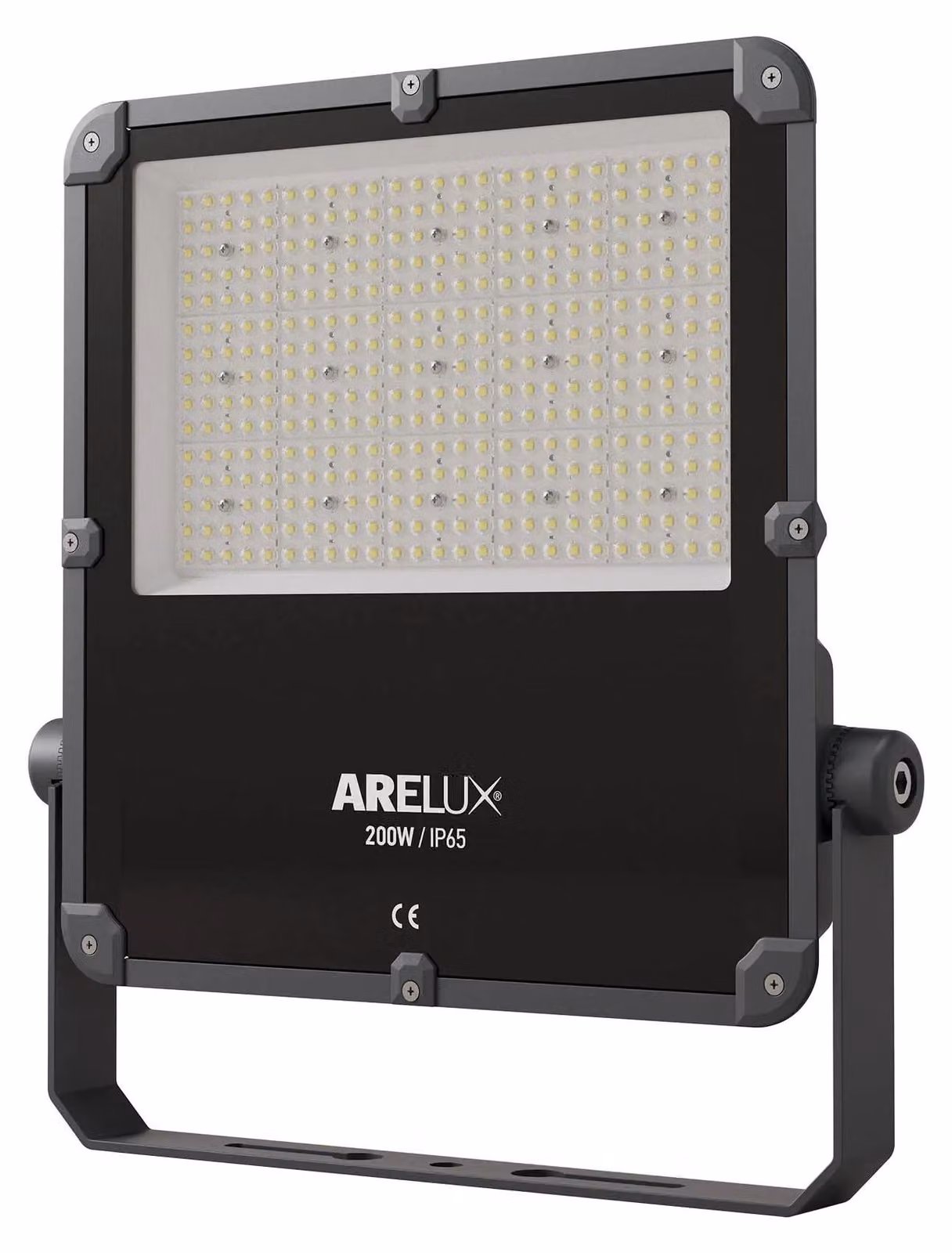 ARELUX XFIELD, proiettore da 200W, 120-277V AC, indice di resa cromatica (CRI) 80, 900 lumen, grado di protezione IP65, temperatura di colore 4000K