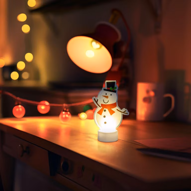 GLOBIZ - Decorazione LED, luce bianca calda - Casa e giardino (gl-58976B)