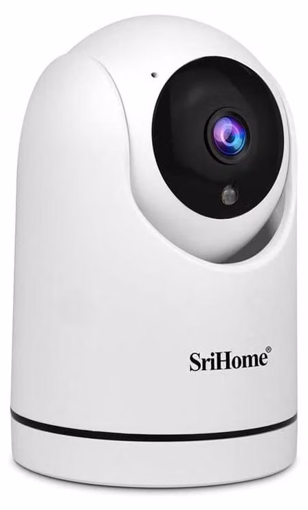 Telecamera Wi-Fi interna OBA SH042 SriHome, wireless, 2 MP, con audio bidirezionale