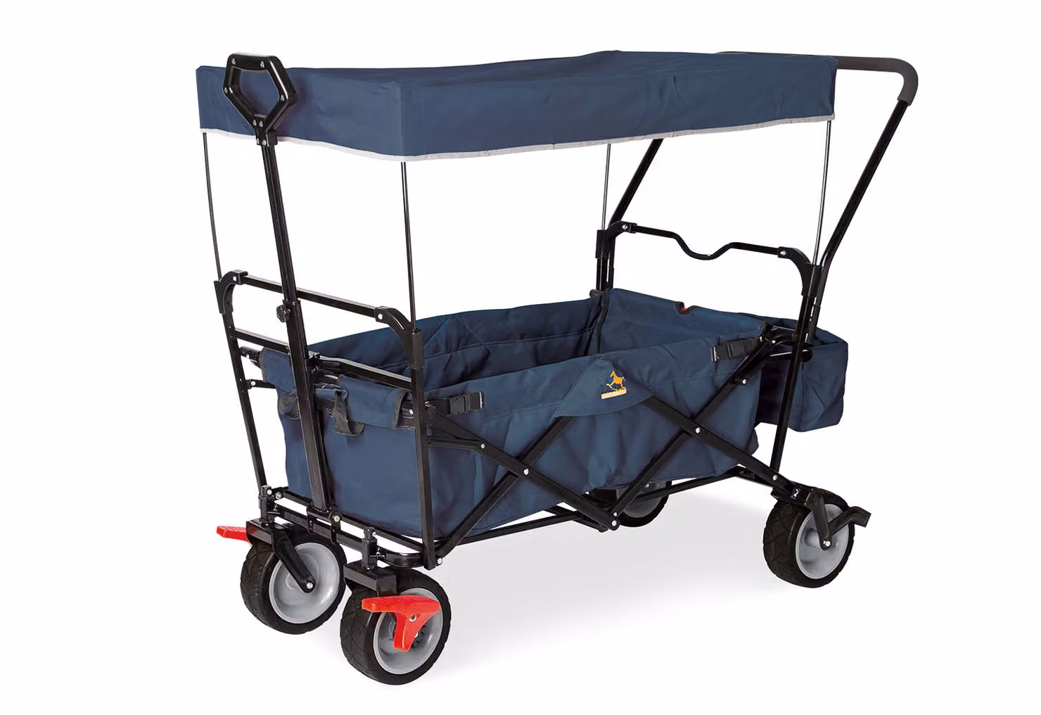 Klappbollerwagen 'Paxi dlx Comfort' mit Bremse, blu navy