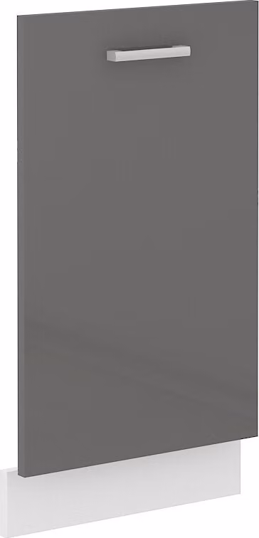 Anta per lavastoviglie da incasso SAEED - 45x72 cm, grigio / bianco