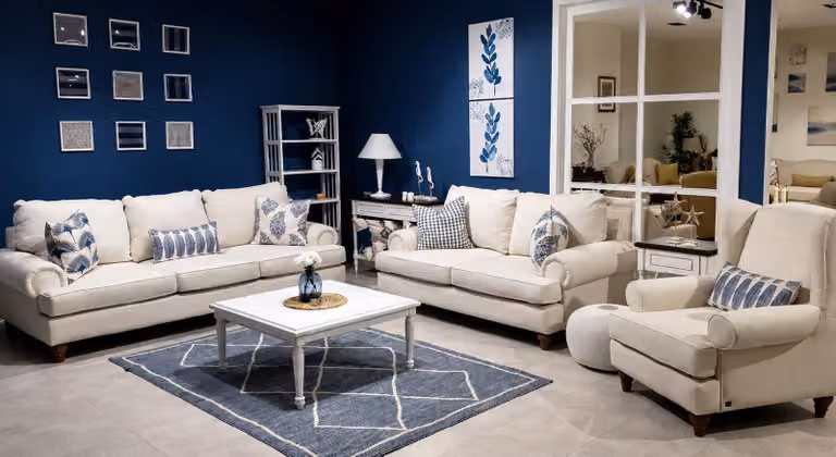 Beiges Sofa-set 3-Sitzer Sofa 2-Sitzer Sofa Sessel Modern Polstermöbel
